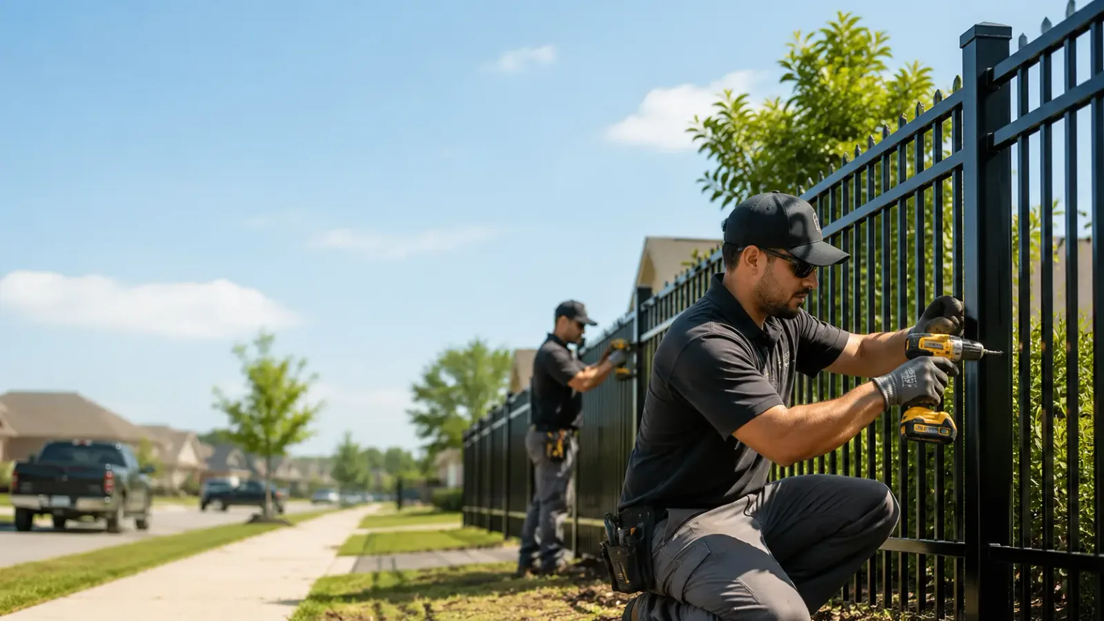 Metal Fence Installation in Millsboro, DE